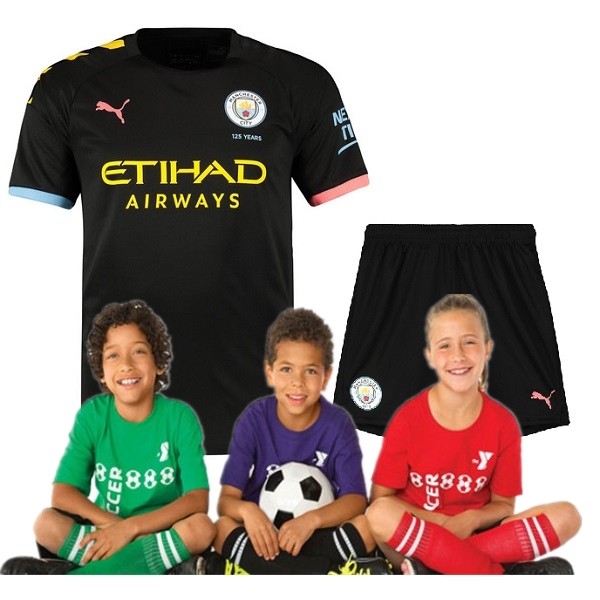 Kid's Manchester City Away Suit 19/20 (Customizable)